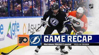 Flyers @ Lightning 3/9 | NHL Highlights 2024