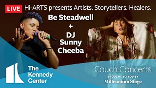 Kennedy Center Couch Concert - Hi-ARTS presents Artists. Storytellers. Healers.