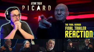 STAR TREK: PICARD - SEASON 3 FINAL TRAILER REACTION!!