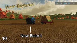 NEW BALER & SELLING CANOLA--FS 22 Haut-Beyleron Ep 10