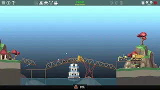 Poly Bridge 2 : Level 5-05 Solution