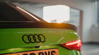 GOLDEN HOUR | Audi RS3 Carbon Black | 4K