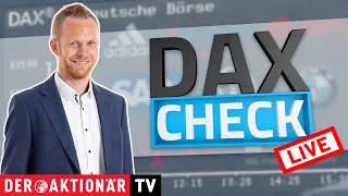 DAX-Check LIVE: Deutsche Börse, Rheinmetall, SAP, Sartorius Vz., Siemens Energy im Fokus