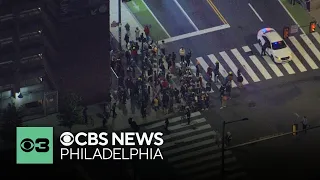 Watch Chopper 3 coverage of pro-Palestinian protesters on the University of Pennsylvania’s campus