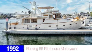 55' FLEMING PILOTHOUSE MOTOR YACHT 1992