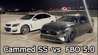 Cammed Chevy SS vs FBO A10 Mustang