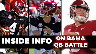 SOURCES: Inside information on Alabama's QB race