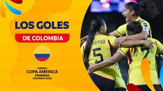 #CAFem 2022 | Todos los goles de Colombia en la CONMEBOL Copa América