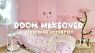 AESTHETIC ROOM MAKEOVER! 🎀 pinterest inspired