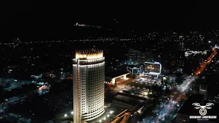 Night Almaty. Ночной Алматы. Апрель 2021