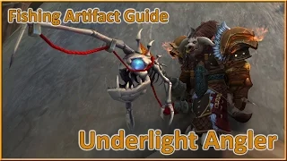 Artifact Fishing Pole "Underlight Angler" - World of Warcraft Legion (Beta)