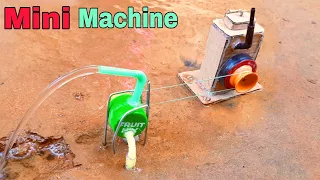 How to make mini water pump diy tractor | Machine project | Mini farming