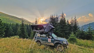 2 NOPȚI ÎN CORTUL DE PE MAȘINĂ | Overlanding in Munții Făgăraș