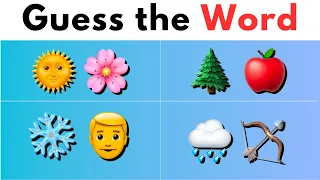 Guess the Word by Emoji | Quiz Challenge |