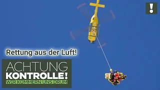 UNSICHERES Gelände! 🚁 Waghalsige Tau-Rettung im Skigebiet! | Achtung Kontrolle