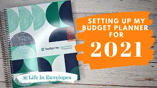 Setting Up My Budget Planner for 2021 // The Budget Mom // Budget By Paycheck Workbook //  BBP