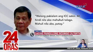 "ARESTUHIN NILA AKO DITO MAGKABARILAN TALAGA" - FPRRD | 24 Oras