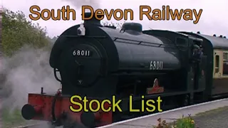 South Devon Railway Through the Years - Part 5 - Stock List