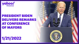 President Biden delivers remarks at Conference of Mayors