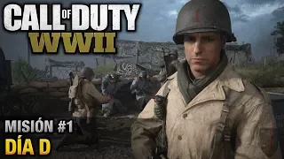 Call of Duty: World War II - Misión #1 - Día D (Español/Sin Comentario - 1080p 60fps)