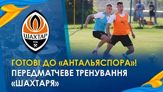 Shakhtar's pre-match training. We are ready for the charity game vs Antalyaspor!