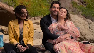 Lucifer, Chloe and Rory last day together on the beach [subtitles], 4K 2160p, Lucifer S06 E09, HQ