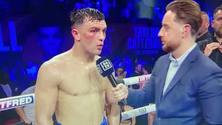 JACK CATTARAL POST FIGHT INTERVIEW IMMEDIATE REACTION TO BEATING JOSH TAYLOR BY CONTROVERSIAL UD