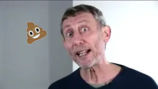 Don't watch when eating: Short meme of Michael Rosen (Hot food)