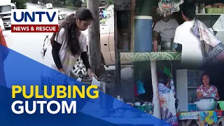 Social Experiment: Anong gagawin kung may pulubing tila takam na takam sa pagkain?