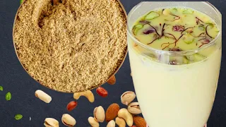 Instant Homemade Thandai Masala | Holi Special Thandai Masala Doodh |  #Summer #refreshingdrink