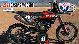 GasGas MC 350F Garage Build Motocross Project Bike