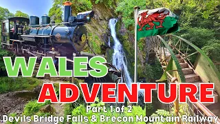 Steam Train & Waterfalls | Stunning WALES-17