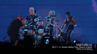 Metallica - Master of Puppets LIVE, 2017, Seoul, Korea. World Wired Tour HD HQ Audio. 메탈리카 서울, 고음질