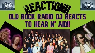 [REACTION!!] Old Rock Radio DJ REACTS to HEAR N' AID ft. "Stars"