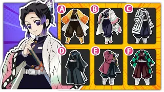 GUESS THE DEMON SLAYER CHARACTER By HIS CLOTHES👘⚔️|Kimetsu No Yaiba💜|Guess The Character|Anime Quiz