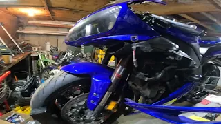 How to replace the water pump seals and bearings 2005 Yamaha R1