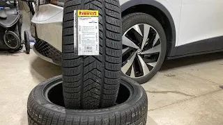 I Mount & Balance the 20" Pirelli Scorpion Winter tire on my 2021 VW ID.4!