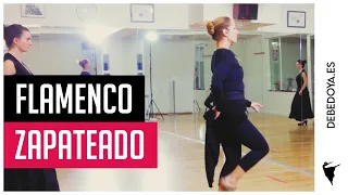 Clase de flamenco: Practicar zapateado