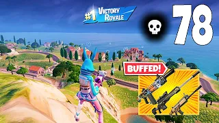 78 Elimination Solo Vs Squads "Zero Build" Gameplay Wins (Fortnite chapter 5)