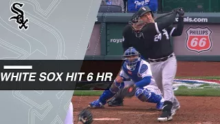 White Sox open the season with six homers