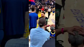 Stephen Curry reacts to Jordan Poole’s turnover 😂 #shorts #nba