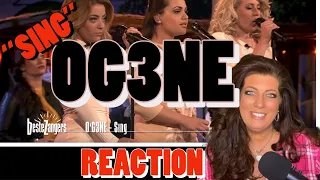 O'G3NE - "SING" - BESTE ZANGERS - REACTION VIDEO