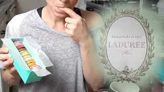 Taste Testing Ladurée Macarons - Are they worth it? #stayhome and be entertained #withme