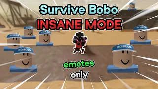 The HARDEST Survive Bobo Challenge, Using EMOTES