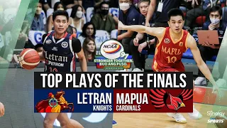 Top Plays of the NCAA Season 97 Finals | Letran Knights vs Mapua Cardinals