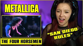 First Time Reaction to Metallica- The Four Horsemen