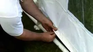How to Fit Gala Tent Garden Party Marquee Ground Bars