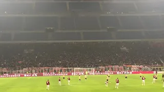 Alè Piatek alè pum pum pum pum - Milan vs SPAL 3-0