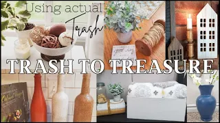 💚RE-USE REPURPOSE & RECYCLE TRASH INTO DIY HOME DECOR - DECORATE YOUR HOME ON A BUDGET