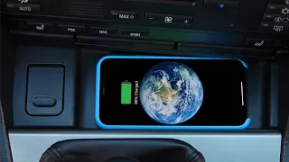 BMW E39:  Wireless Charging DIY